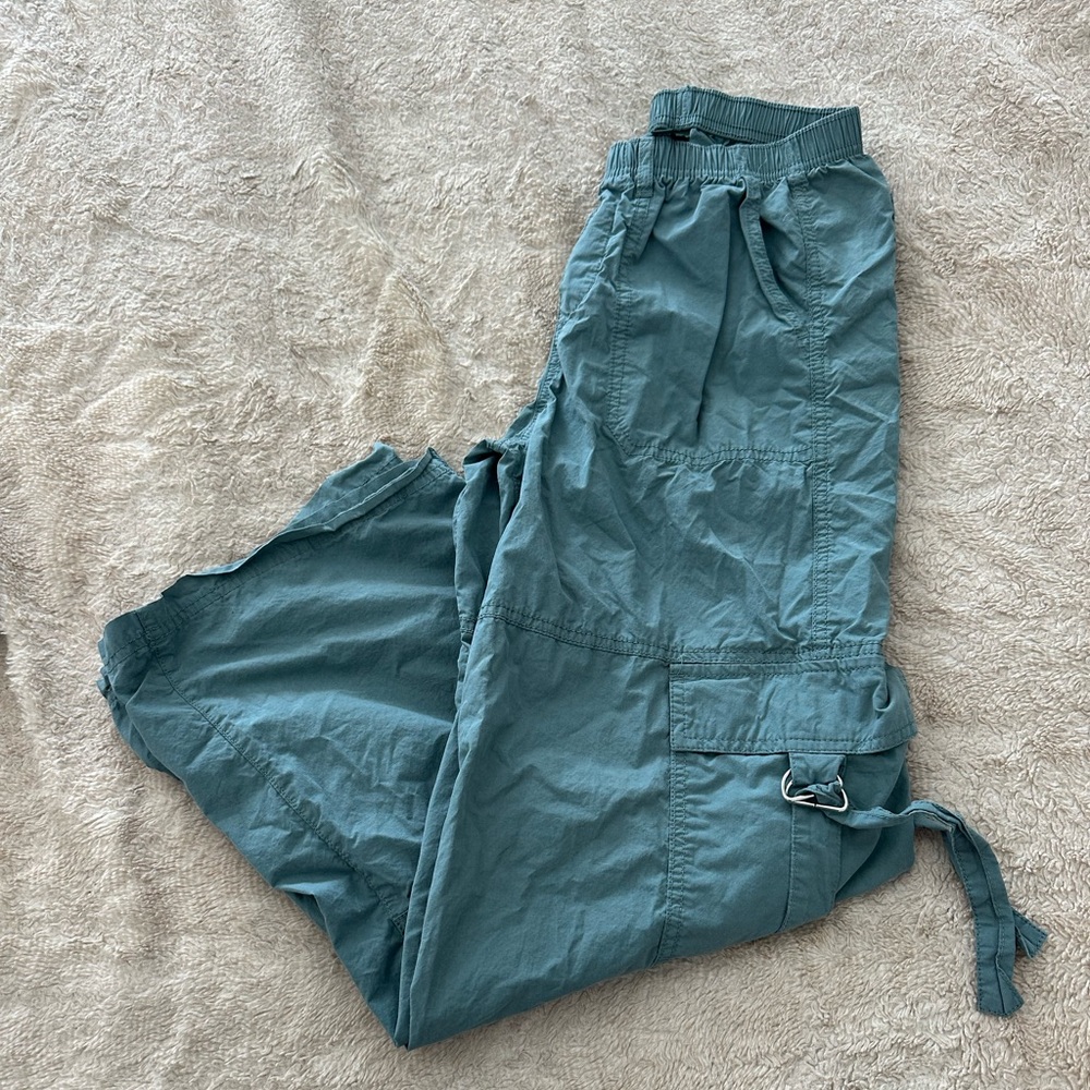 Woman’s Light Blue Cargo Pants